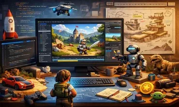 توسعه بازی سه‌بعدی (3D Game Development) چیست؟ راهنمای کامل برای مبتدیان